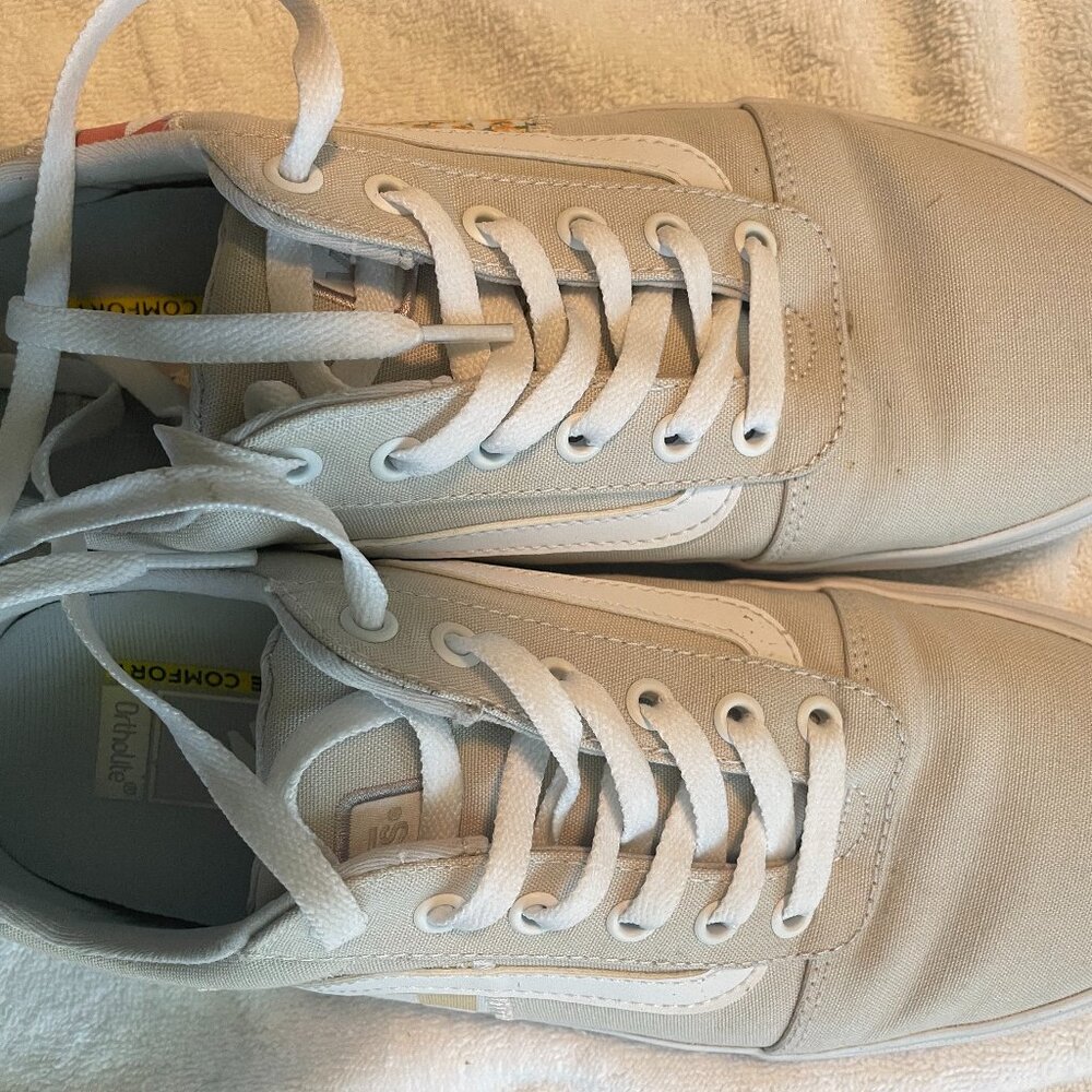 Vans Sneakers Womens Size 11 White Off The Wall 500714 Casual Shoes Skater - Picture 2 of 7